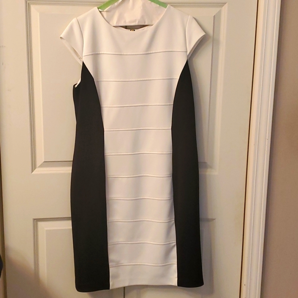 Women's two-tone dress